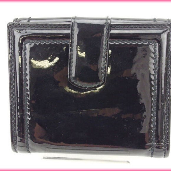 Bally Wallet Purse Folding wallet Black Woman Authentic Used - Picture 5 of 5